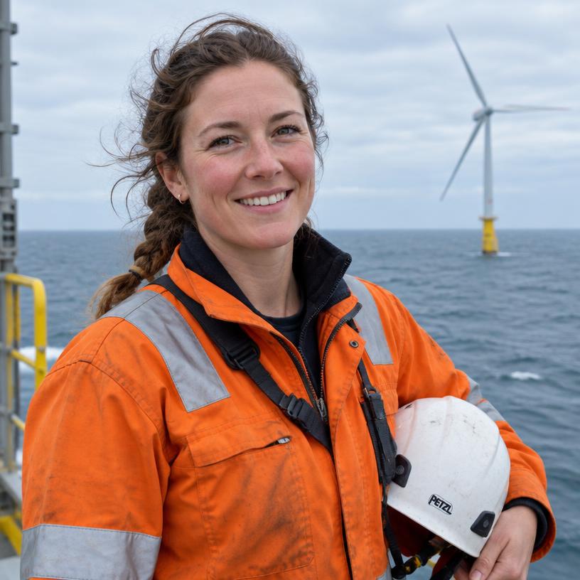 Portrait illustrating Ana